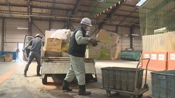 群馬・太田市で災害ごみの受け入れ続く