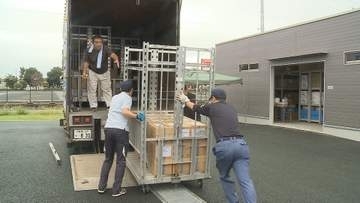 群馬・大泉町　熊本地震の被災地に支援物資送る