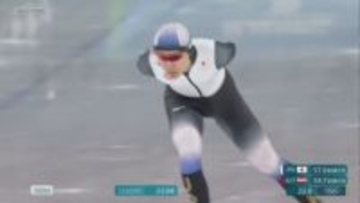 スピード男子１５００ｍ　山田和哉選手（高崎健大出身）は１２位