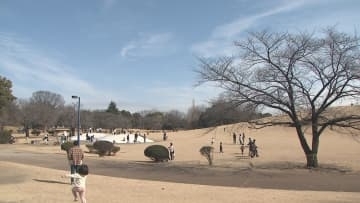 群馬・桐生１６℃　春の暖かさ