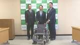 「障害者支援の社団法人ら　群馬・渋川市に車いす寄贈」の画像1