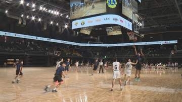 群馬・太田市でバスケ大会　モンゴルの子どもたちと国際交流