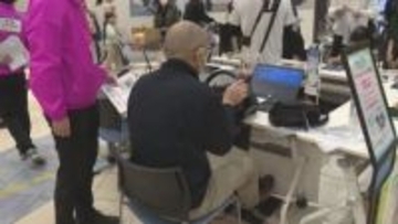 自転車と自動車の事故防止　啓発イベント　群馬・高崎市