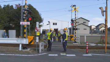 上信電鉄「第４種踏切」　一部切り替え工事終え運用開始　群馬・高崎市
