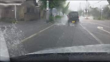 群馬県内で記録的大雨　各地で浸水被害も