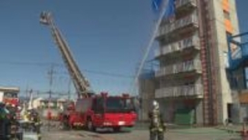 高崎市等広域消防局　大規模地震を想定した訓練　群馬・高崎市