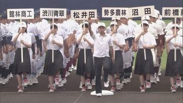 夏の高校野球群馬大会　甲子園目指し熱戦スタート