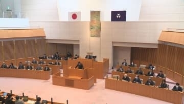 群馬県議会第３回後期定例会が開会　補正予算案など２７議案提出