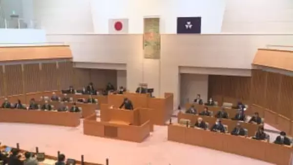 群馬県議会第３回後期定例会が開会　補正予算案など２７議案提出