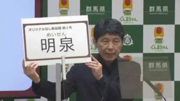 群馬県育成のナシの新品種　名称は「明泉」に