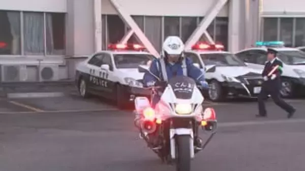 群馬・高崎署で年末特別警戒防犯パトロール出発式