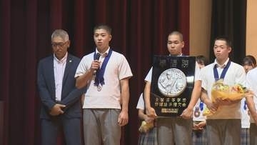 健大高崎野球部　甲子園準優勝を報告　群馬・高崎市