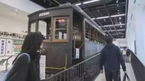 ディーゼルエンジンの路面電車などレトロな市電やバスにワクワク…札幌市交通資料館にぎわう　入場無料・6日まで記念品も贈呈（数量限定）