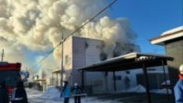 【速報】北海道音更町で住宅火災　消防が消火活動中　警察などが住人の安否確認急ぐ　近隣住民によると高齢女性が居住との情報