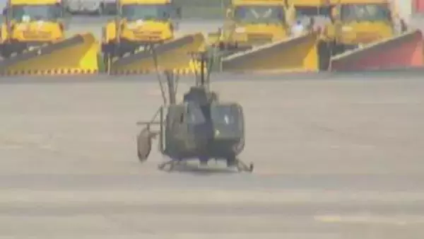 陸上自衛隊のヘリコプターがレーザー照射を受ける「乗員や航空機の安全を脅かす危険な行為」夜間飛行の訓練中に約5秒間　北海道剣淵町上空