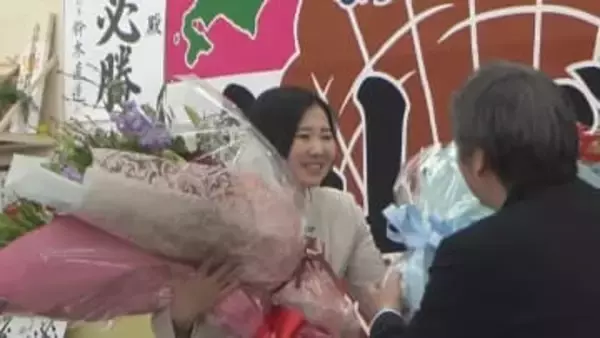 速報　北海道8区　当選確実となった向山淳氏（自民・前）喜びの声