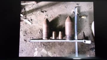 【速報】空き家の解体工事中に…業者が砲弾のようなもの2個発見　半径150m以内を規制　陸上自衛隊が回収作業に