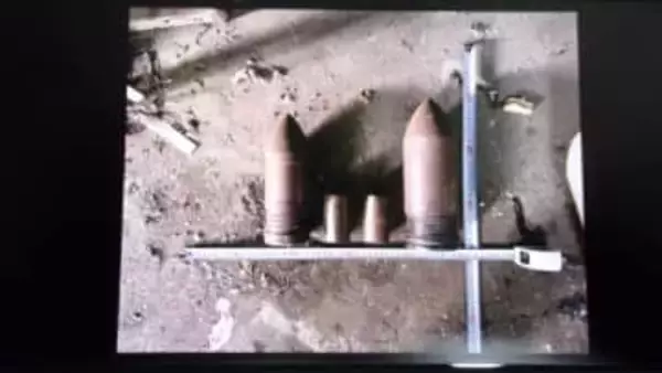 空き家の解体工事中に…業者が砲弾のようなもの2個発見　半径150m以内を一時規制　陸上自衛隊が回収作業に