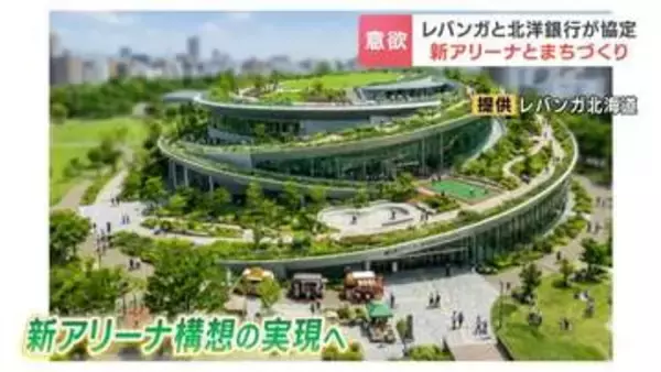 【 新アリーナ構想】レバンガ北海道と北洋銀行が包括連携協定   まちづくりで協力へ  レバンガ小川オーナー「ファイナンス面で大変心強い」