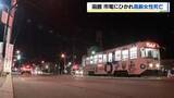 「【函館・市電事故】深夜の交差点で横断中の高齢女性が湯の川行き最終電車にひかれ死亡　乗客・運転士約15人にけがなし」の画像1