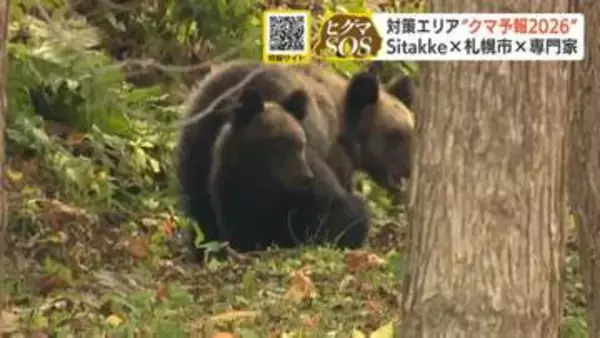 【札幌】「クマ予報2026」公開！20年分のDNAデータで特定された警戒エリアは？連休中には予報通りの場所で出没も「対策に結び付けてもらうのが狙い」
