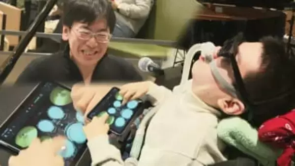 指先のドラム演奏でライブに挑戦！筋力が低下する難病“筋ジストロフィー”の高校生「音楽で勇気づけたい」恩師とのライブで描く世界への夢