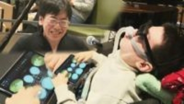 指先のドラム演奏でライブに挑戦！筋力が低下する難病“筋ジストロフィー”の高校生「音楽で勇気づけたい」恩師とのライブで描く世界への夢