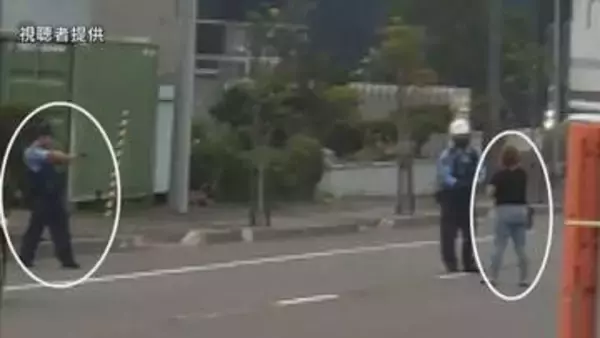 42歳女が包丁を持って路上で…警察官が銃刀法違反容疑で逮捕する際、拳銃1発“威嚇射撃”けが人なし「適正な職務執行」と警察コメント　北海道恵庭市