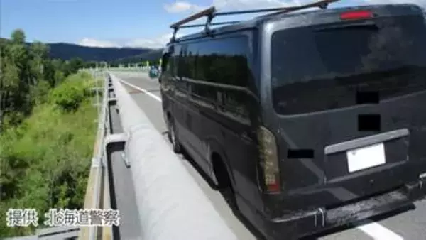 高速道を走行中に左リアタイヤが脱落　6月に業者が交換…異音がした後にハンドルに振動とドライバー説明　巻き込まれた人や車なし　北海道深川市