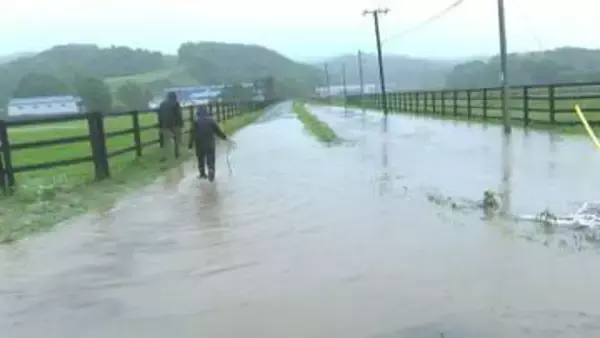 【馬産地 牧場が冠水】北海道大雨で住宅浸水も  一時「レベル4」大雨危険警報発表　各地で冠水被害　JRは特急など31本運休