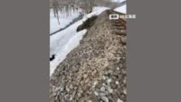 【JR函館線】熱郛駅と目名駅の間で線路脇の盛り土が浸食　長万部～蘭越間で4月1日終日運転見合わせ　運休9本