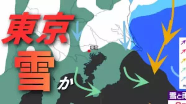 【雪予想】首都圏で雪の可能性 《雨と雪の予想シミュレーション》週末のお出かけに注意【気象庁：2月4日発表】東京の天気は