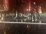 「【速報】苫小牧市でトラックと乗用車が正面衝突か　乗用車が全焼し男性死亡、女性は意識不明の重体、幼児も搬送」の画像1