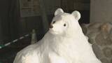 「札幌の『バンクシー』今年は円山動物園に　シロクマやエゾリスなど約15体の雪像が出現　造った人の正体とは？」の画像1