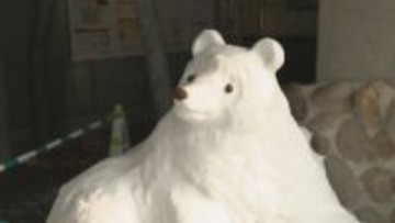 札幌の『バンクシー』今年は円山動物園に　シロクマやエゾリスなど約15体の雪像が出現　造った人の正体とは？
