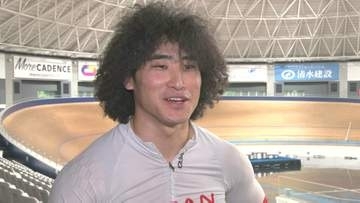 アフロヘアが目印の次世代エース 自転車競技・中石湊選手（21）驚異のトップスピードと持続力を武器に大舞台へ挑む【アジア大会】
