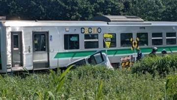 【運転再開】JR釧網線の踏切で軽乗用車と普通列車が衝突　事故の影響で運転を見合わせていた網走⇔知床斜里間、運転再開