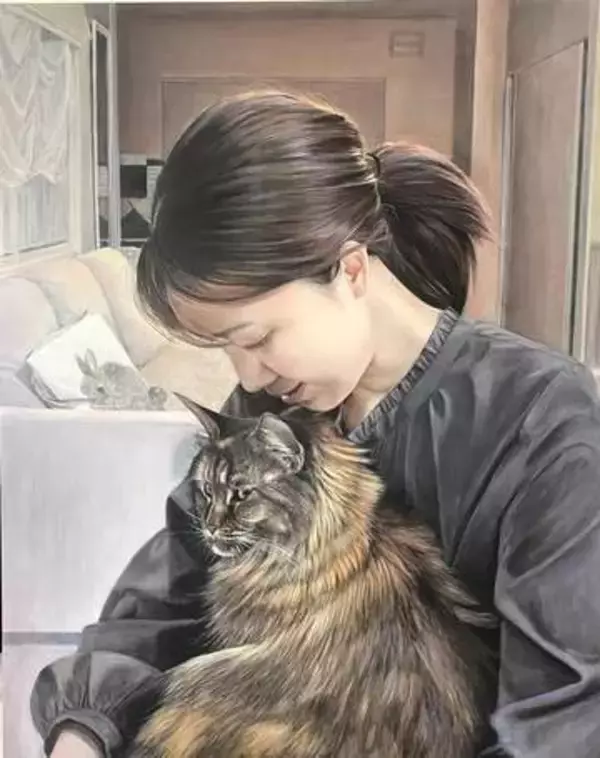 水口奈緒美個展「人物と猫と音楽と」