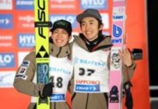 中村直　自己最高の2位　スキージャンプW杯札幌大会　二階堂も3位