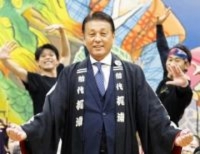 昨年30周年を迎えた「新琴似天舞龍神」総代　梶浦宣明（かじうら・のぶあき）さん