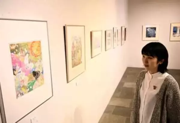 1枚の銅版から色彩豊かに　士別在住の銅版画家小池暢子さんの個展　札幌・東区で