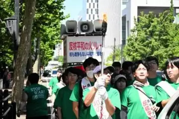 反核平和の火リレー、札幌にゴール　全道計7千キロ、ランナー延べ2612人