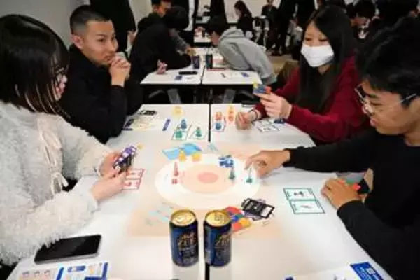 適切な飲酒、ボードゲームで学ぶ　アサヒ、札幌国際大でワークショップ