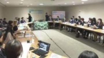 広島の高校生らニューヨークで核廃絶訴え　ＮＰＴ再検討会議「ユースフォーラム」