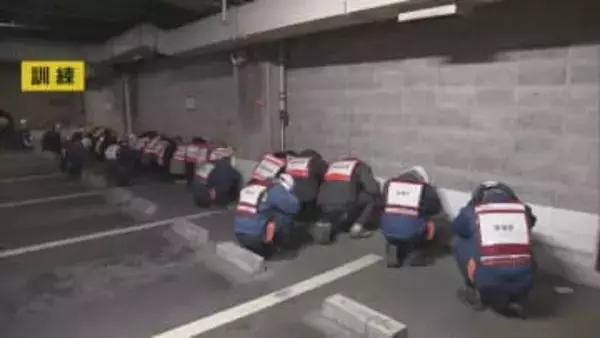 弾道ミサイル想定避難訓練　住民を地下へ誘導「助かる命増える」　呉市