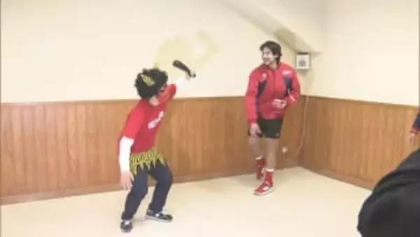 カープ春季キャンプ第１クール最終日　新外国人ターノック初ブルペン　節分も初体験