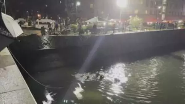 【速報】車同士の事故で川に１台転落 女性が心肺停止の状態で搬送　運転手を逮捕　広島