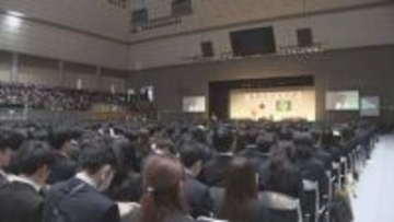 広島大学 ４１９８人が入学　新入生たちが思い描く“将来のビジョン”
