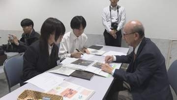 高校生が被爆体験を聞き取り　「原爆の絵」制作始まる