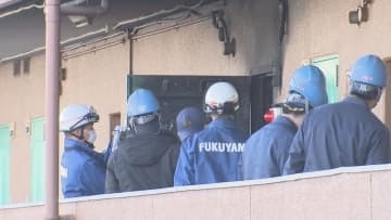 共同住宅の１室が燃え男性死亡　福山市多治米町